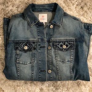 New Lularoe Jaxon jean jacket